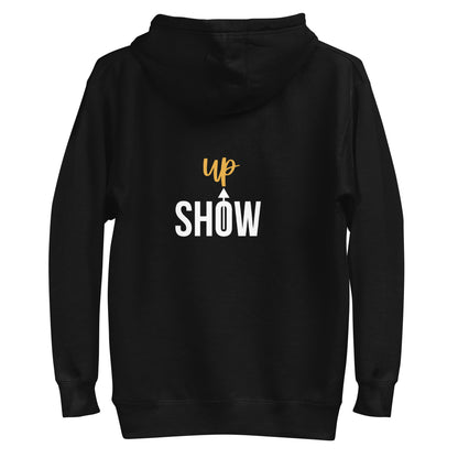 Ze_th Motivational Men Pull over Hoodie 101 (Black)