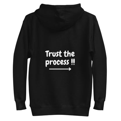 Ze_th Motivational Men Pull over Hoodie 104 (Black)
