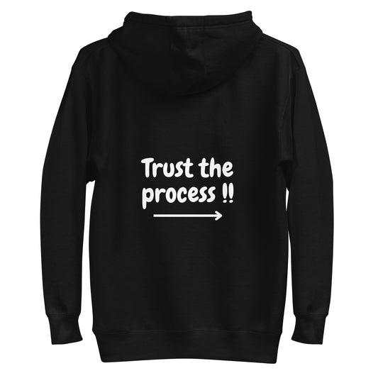 Ze_th Motivational Men Pull over Hoodie 104 (Black)