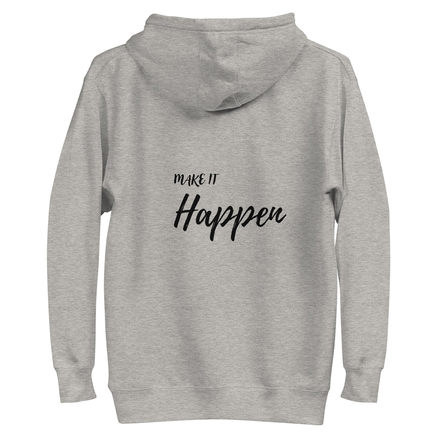 Ze_th Motivational Men Pull over Hoodie 102 (Beige)