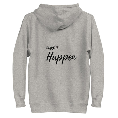 Ze_th Motivational Men Pull over Hoodie 102 (Beige)