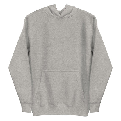 Ze_th Motivational Men Pull over Hoodie 102 (Gray)