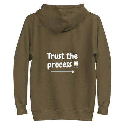 Ze_th Motivational Men Pull over Hoodie 104 (Brown)