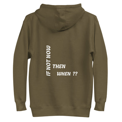 Ze_th Motivational Men Pull over Hoodie 106 (Brown)