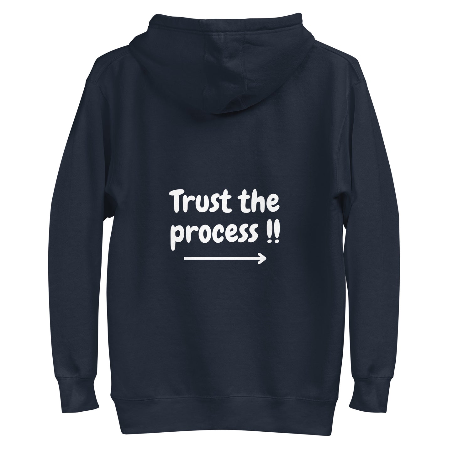Ze_th Motivational Men Pull over Hoodie 104 (Blue)