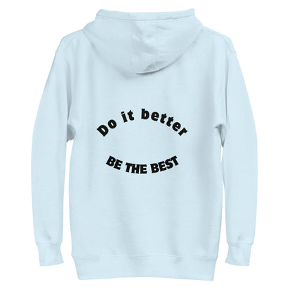 Ze_th Motivational Men Pull over Hoodie 105 (Blue)