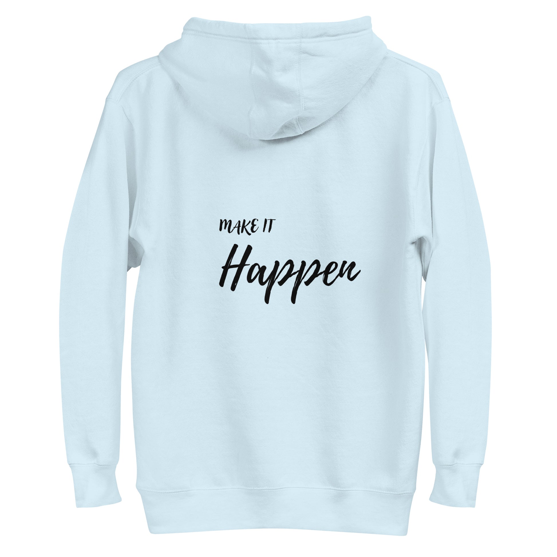 Ze_th Motivational Men Pull over Hoodie 102 (Blue)