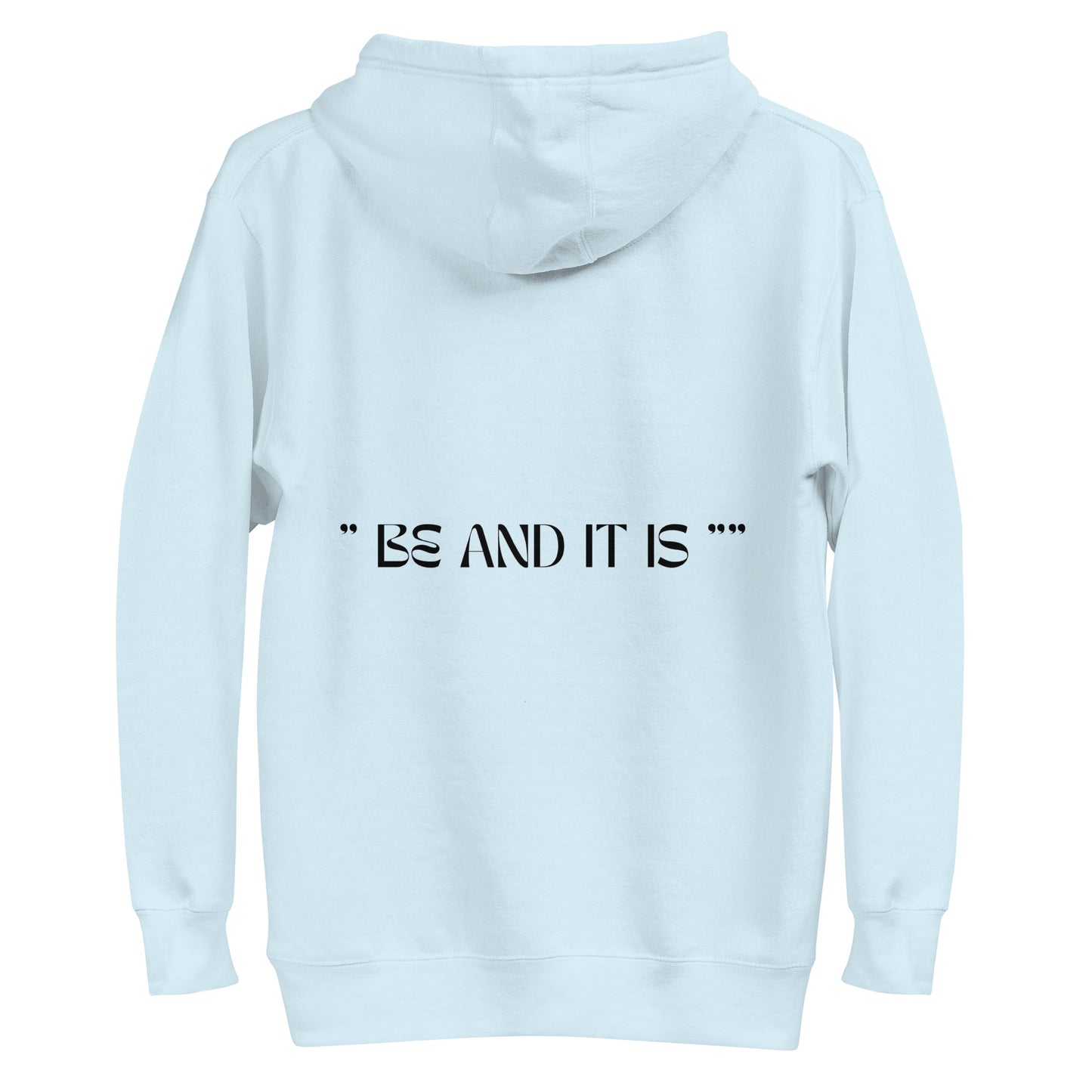 Im_in Islamic Modest Women Pull over Hoodie 100 (Sky Blue)