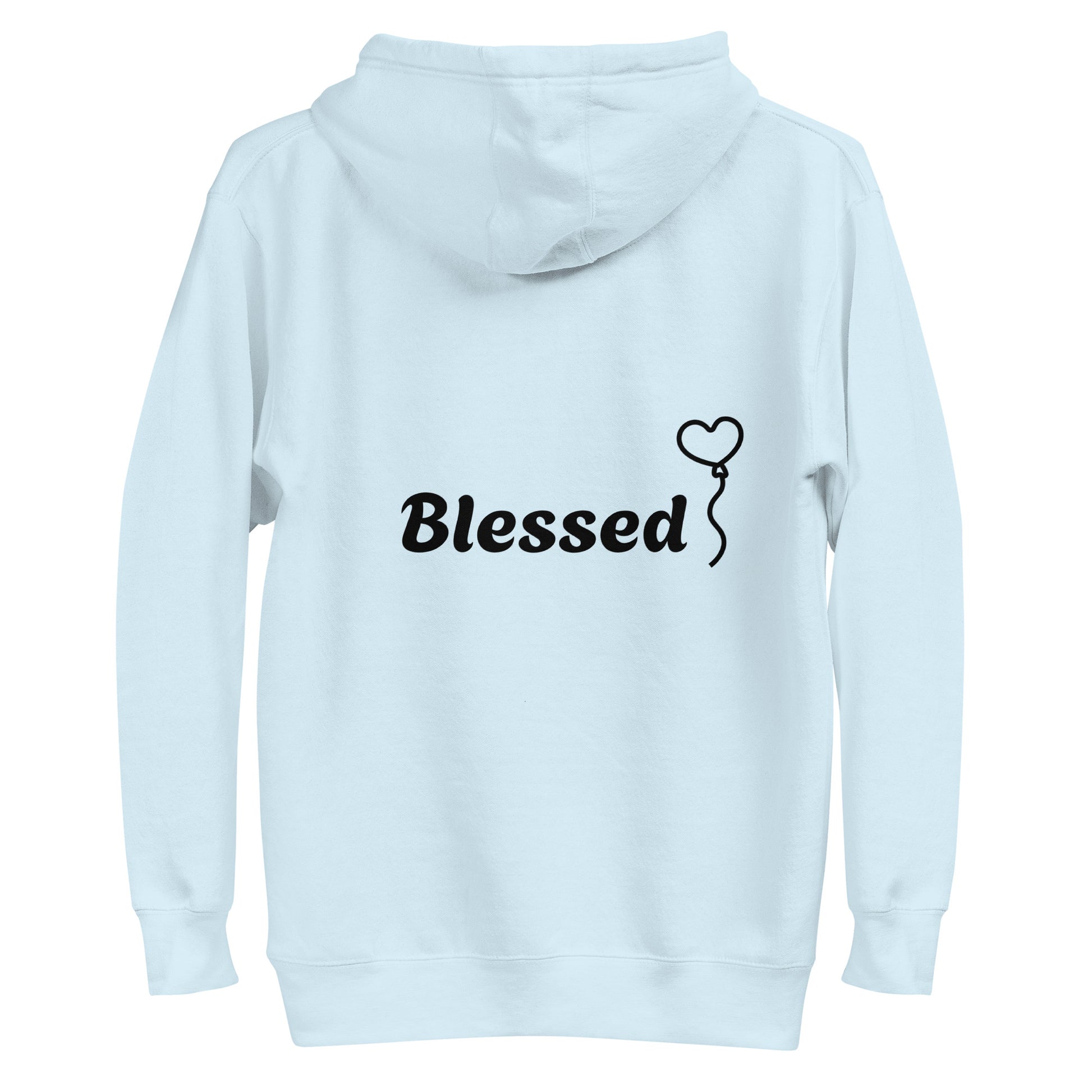 Im_in Islamic Modest Women Pull over Hoodie 102 (Sky Blue)