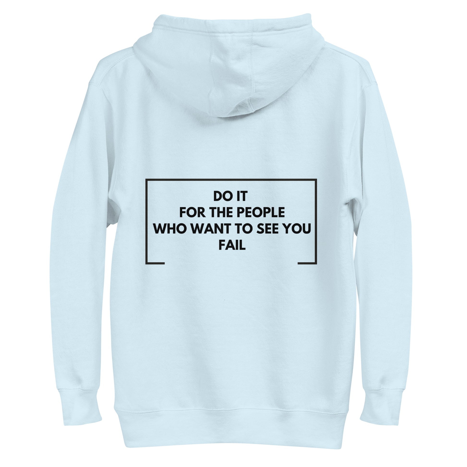 Ze_th Motivational Men Pull over Hoodie 103 (Blue)