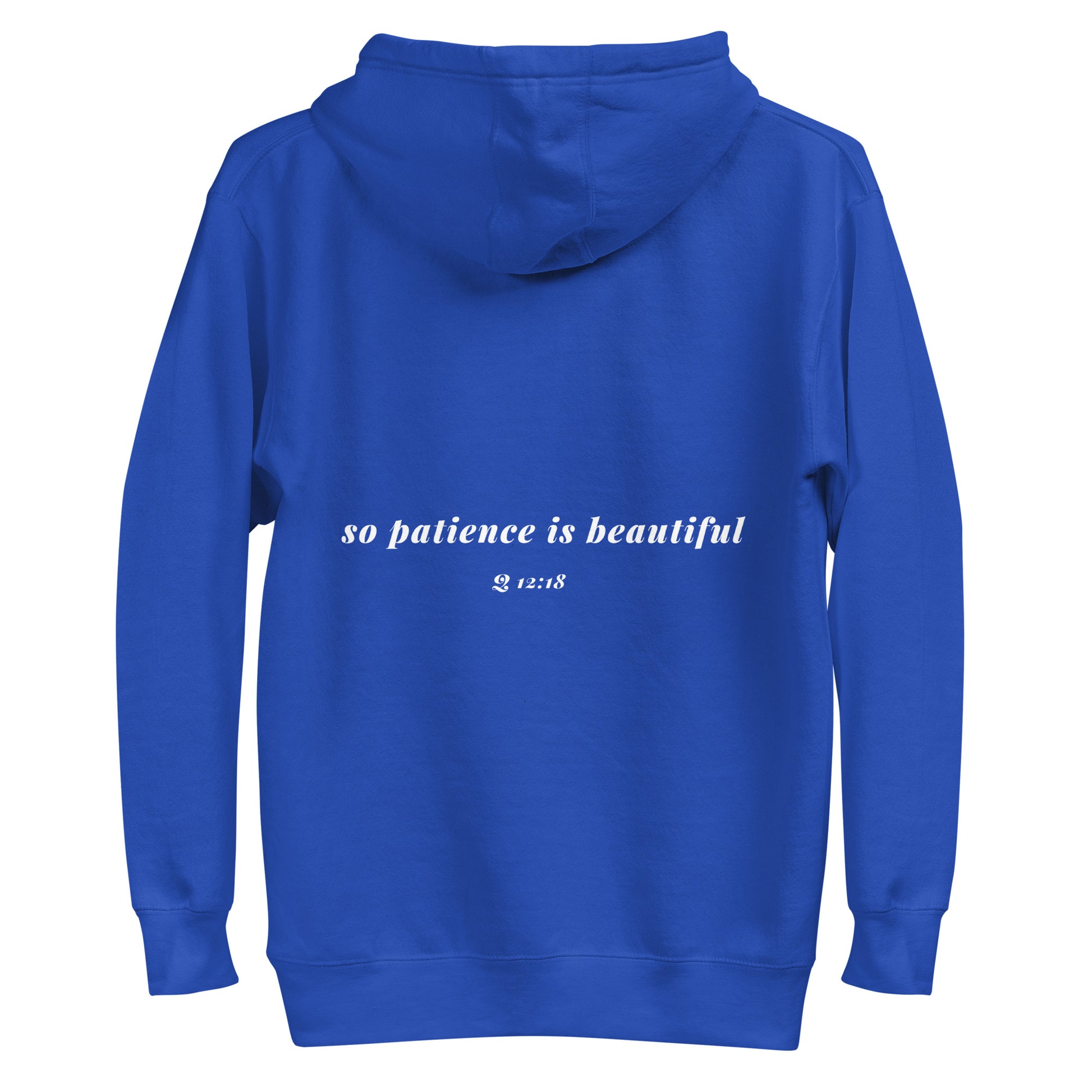 Im_in Islamic Modest Women Pull over Hoodie 103 (Blue)