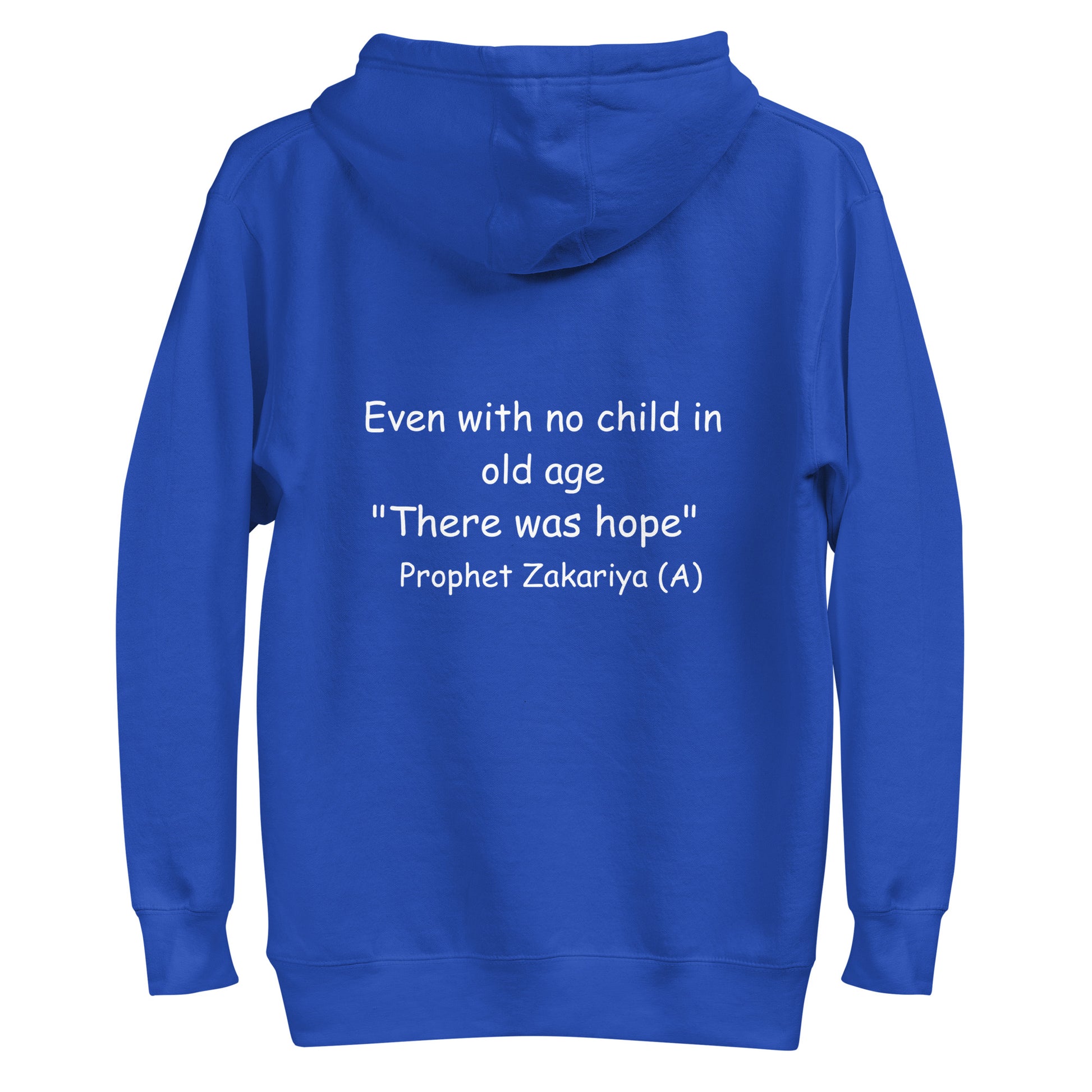 H102 Classic Pullover Hoodie (Unisex) (Blue)