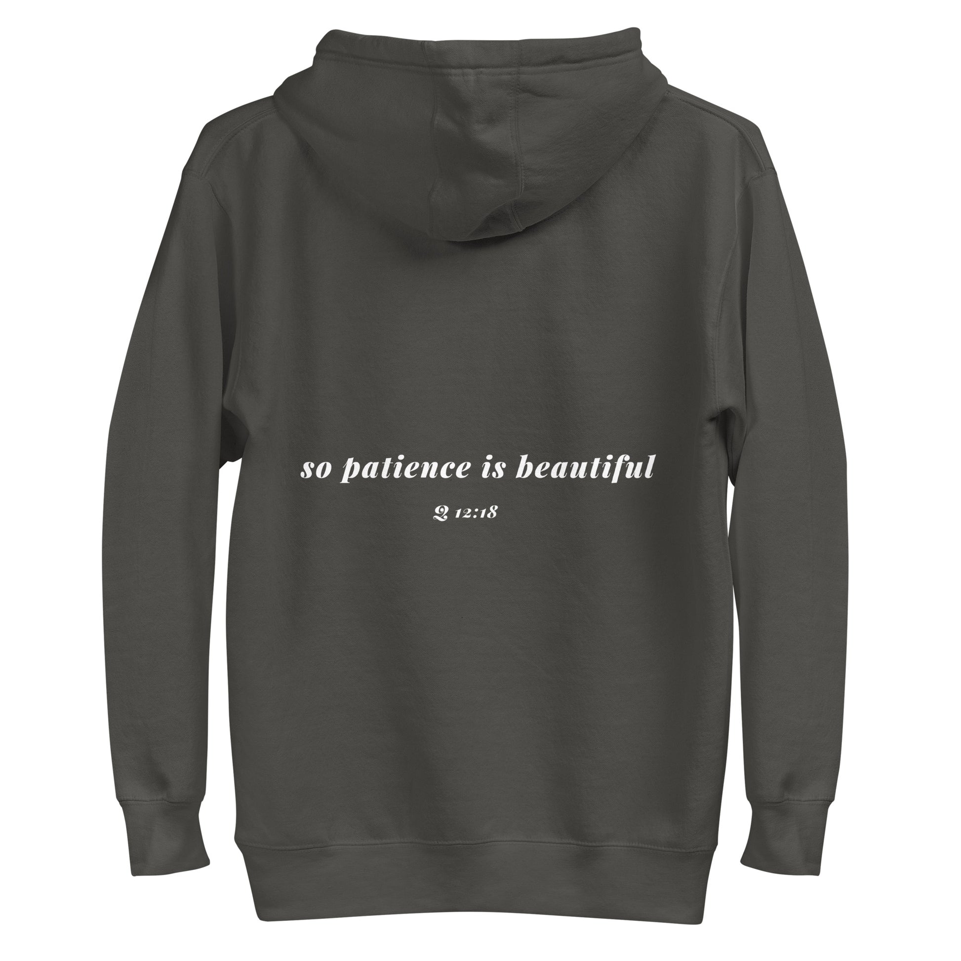 Im_in Islamic Modest Women Pull over Hoodie 103 (Black)