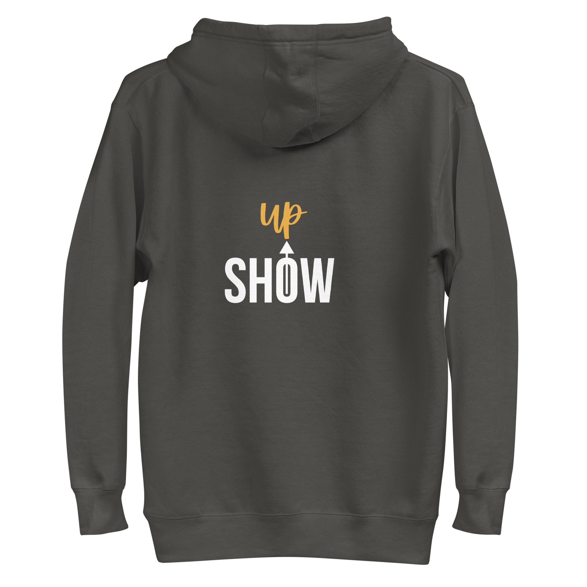 Ze_th Motivational Men Pull over Hoodie 101 (Gray)