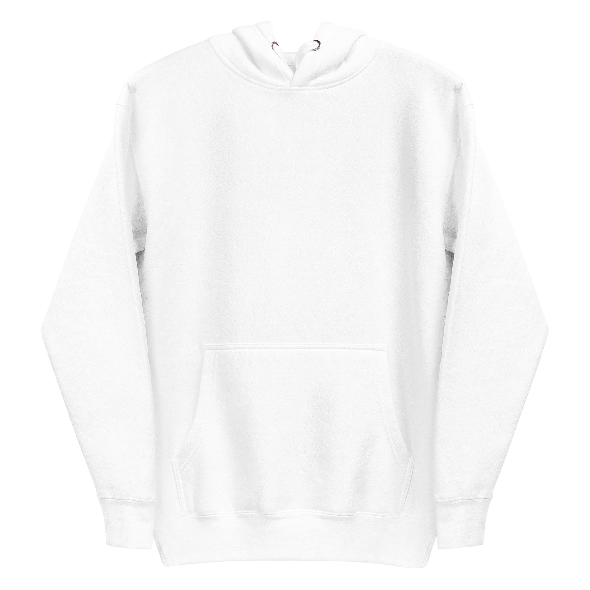 Ze_th Motivational Men Pull over Hoodie 105 (White)