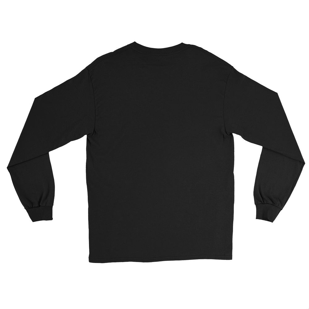 Lo_go Men’s Long Sleeve Dress Shirt – Premium Cotton Blend (Black)