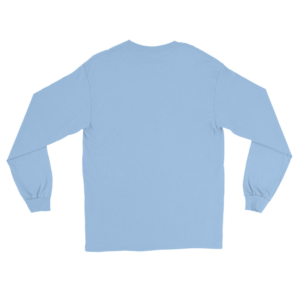 Im_in Islamic Men Long Sleeve Shirt 102 (Blue)