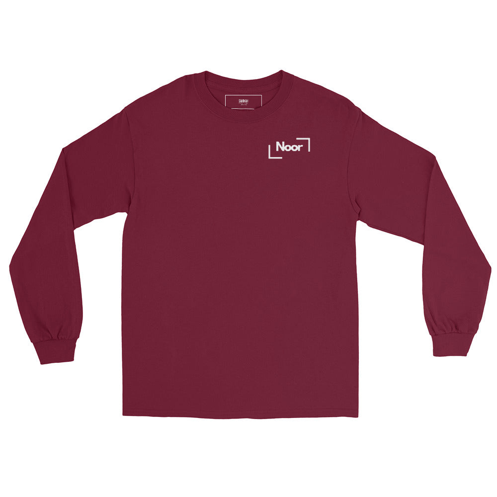Im_in Islamic Men Long Sleeve Shirt 103 (Red)