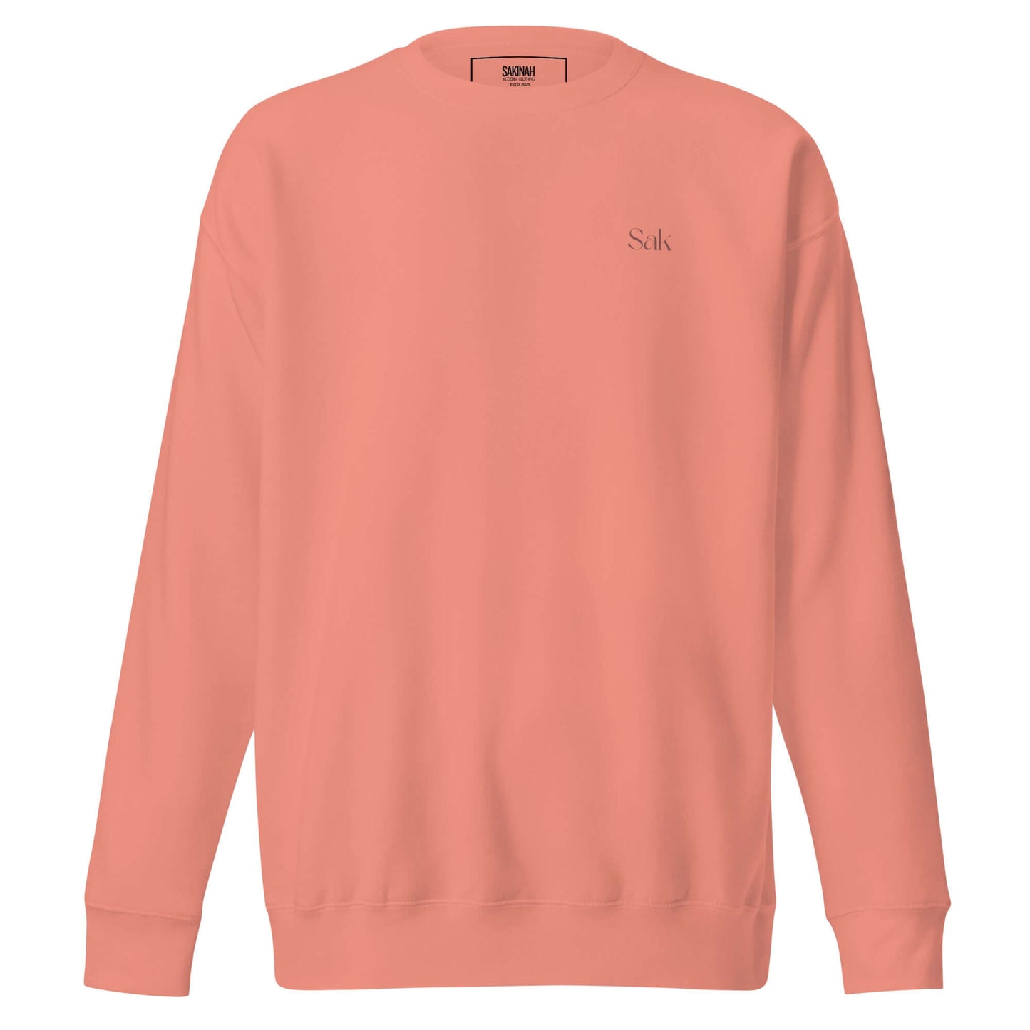 Lo_go Logo Edition Men Sweat Shirt 100 (Coral)