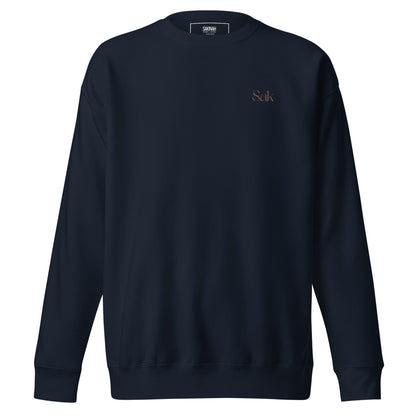 Lo_go Logo Edition Men Sweat Shirt 101 (Blue-Gray)